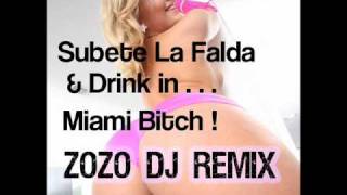 Chuckie,LMFAO,Henry Mendez,Pitbull - Subete La Falda & Drink In Miami Bitch (ZOZO Dj Remix)