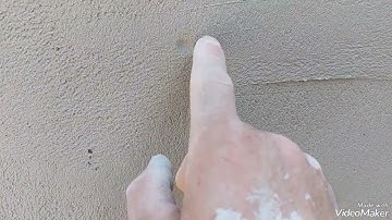 OCR Weber, one coat render, second application