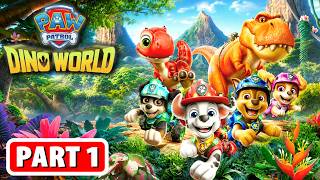 PAW PATROL DINO WORLD Gameplay Walkthrough Part 1 - FULL GAME (No Commentary)