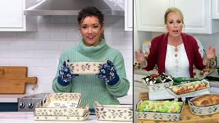 Temp-tations 5-Piece Essential Bakeware Set on QVC