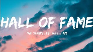 The Script, Ft. Will.i.am-Hall Of Fame (Lyrics Video)