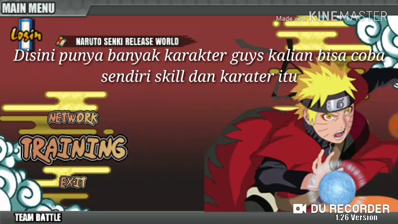 NARUTO SENKI MOD APK TERBARU - YouTube