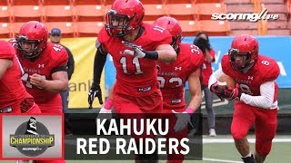 Kahuku looks to add another state championship their collection as
they take on saint louis friday night for the first hawaiian
bank/hawaii high school at...