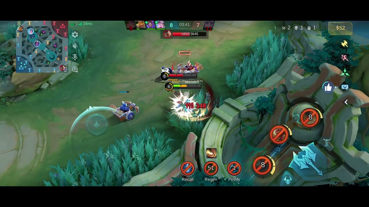 Momen yin mau di epic comback minion penyelamat mobile legend MLBB