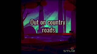 "Country Roads"                     Ryan Bingham Cover.                by Del Wilkins