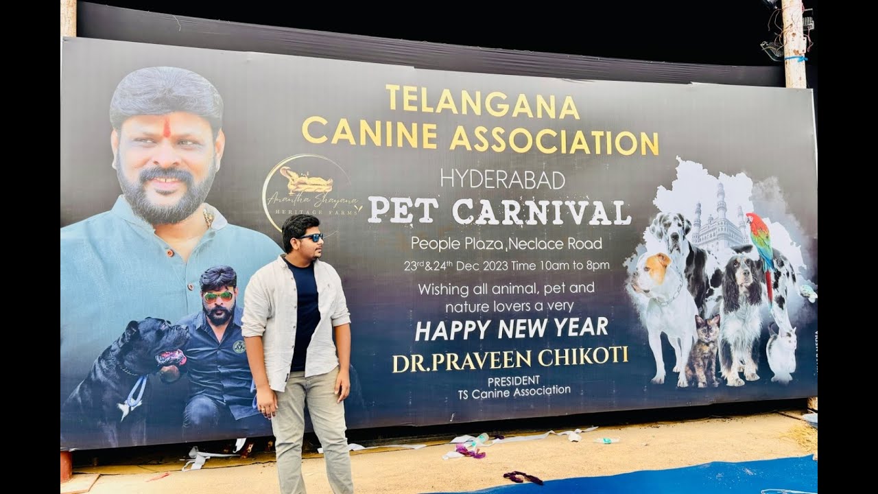 Dog Pet show Hyderabad 2023 Telangana Canine pet carnival hyderabad