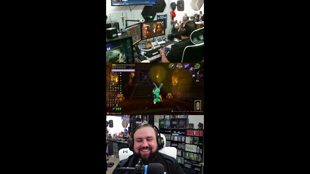 Multi-Game Randomizer Zelda OOT Archipelago with @vexsovrin @brandoextreme and @donkeykongguy