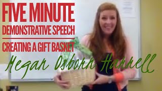 Five Minute Demonstrative Speech