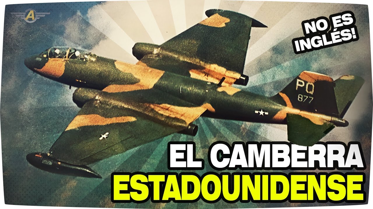 Primer Bombardero a reacción en entrar en COMBATE de EEUU - Martin B-57