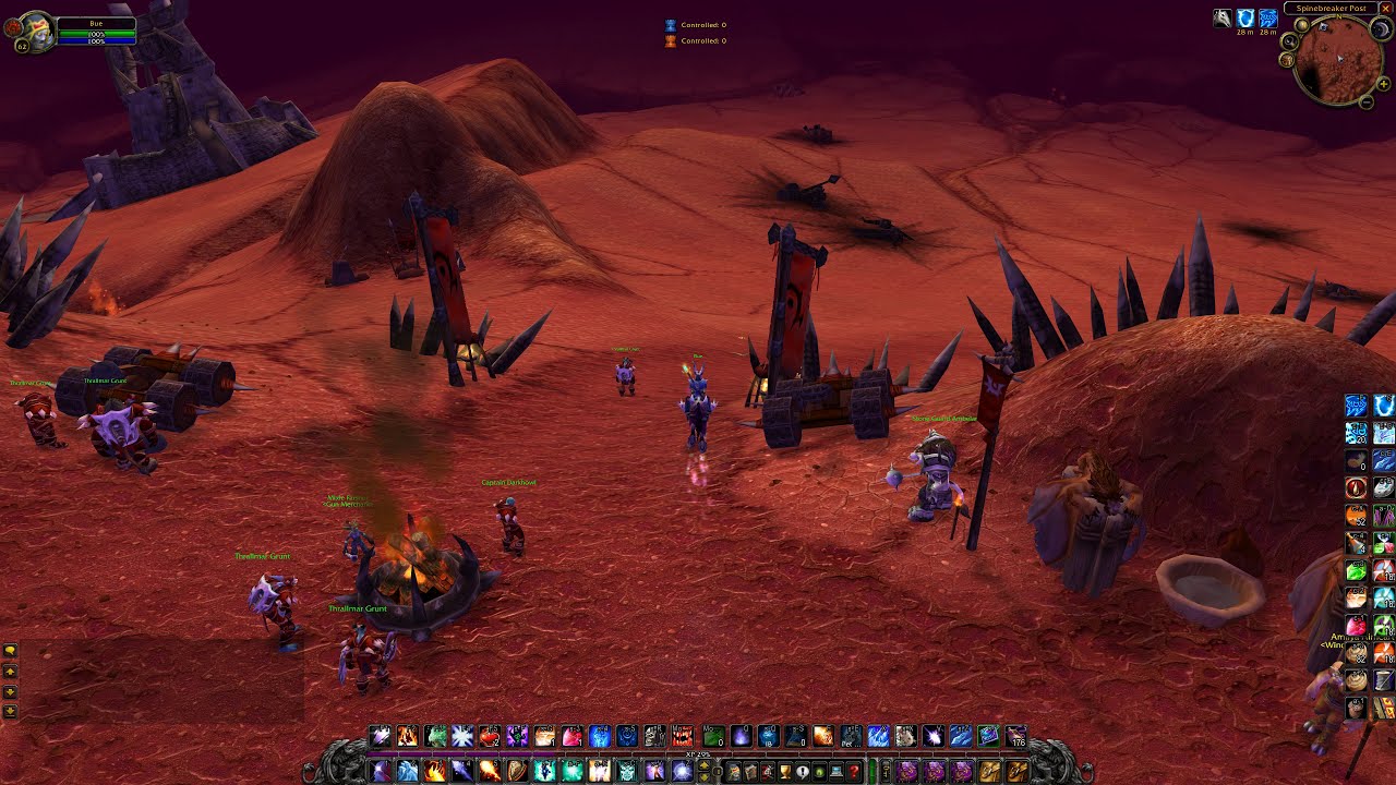 Alliance Banner Location / Urtrak Location (Hellfire Peninsula), WoW TBC