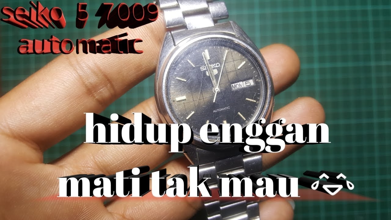 cara memperbaiki jam seiko 7009/7019 automatic, mandeg2 atau hidup mati