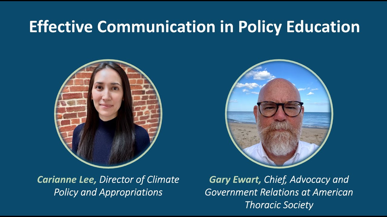 Effective Communication in Policy Education