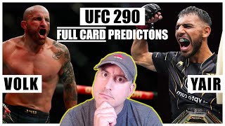 UFC 290: Volkanovski vs. Rodriguez FULL CARD Predictions and Bets