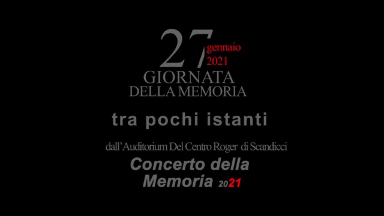 GIORNATA DELLA MEMORIA 2021  estratto del concerto della SILENT KING BIG BAND auditorium  Scandicci