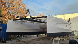 Launching Outremer 4X Patagonia