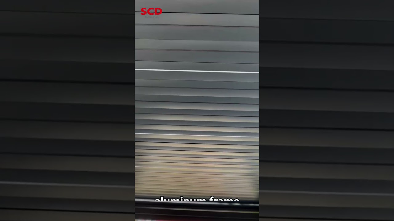 SCD Louver Pergola factory price SCD sunshade outdoor pergola wholesale China supplier pergola