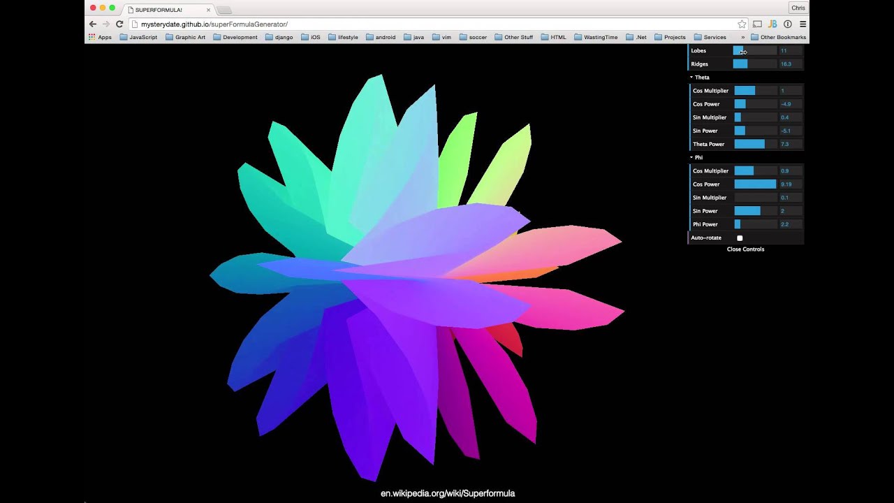 Super Formula Generator