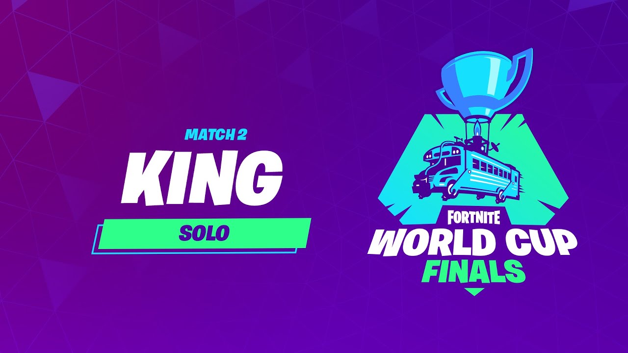 Fortnite World Cup Solo - King - Match 2 - Video found by iFireMonkey.
Video uploaded to UnlistedVideos by The Fearful Dude.