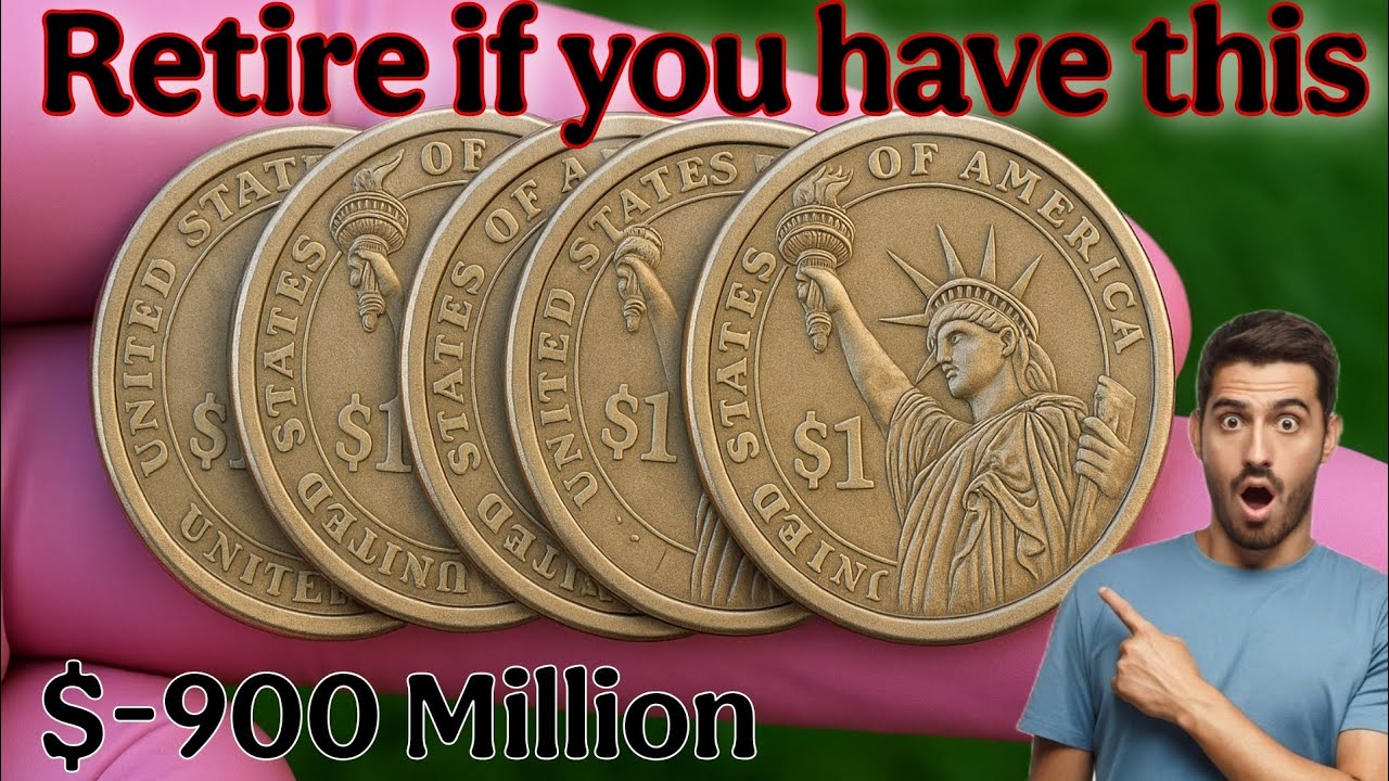 4 Most Valuable GEORGE WASHINGTON $1 Coins–Check Your Wallet NOW! 