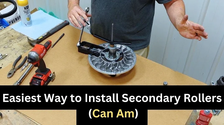 Can Am Secondary Roller Install (3 Roller) w/ Hunterworks Tool