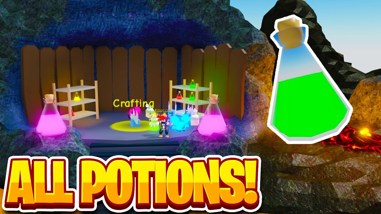 Crafting Update All Recipes Crazy Potions Unboxing Simulator - roblox unboxing simulator potion