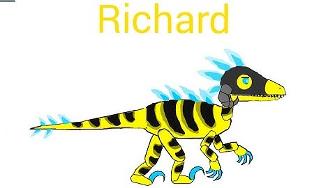 RaptorRPG - Richard - Animated - Drawing Cartoons 2