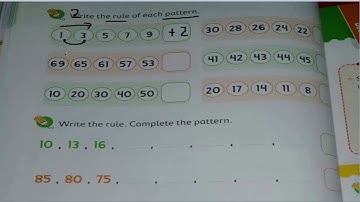 شرح ماث المعاصر  الدرس76 تانيه ابتدائى المنهج الجديد ترم ثانى increasing or decreasing patterns