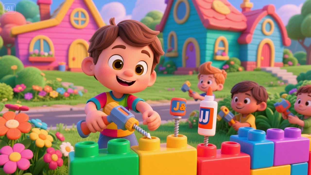 Bridge Builder – London Fix It Up! | Popular Nursery Rhyme | Educational Kids Songs