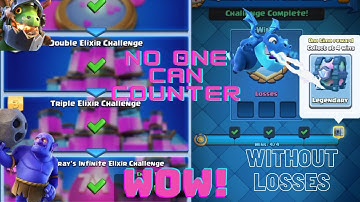 *BOOYAH* |  WIN ALL LEGENDARY INFINITE ELIXIR BATTLE | CLASH ROYALE - Marshmellow@CR