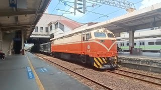 (1130702) 7502次軍列列車 E315+1篷+18軍平+守樹林慢速通過