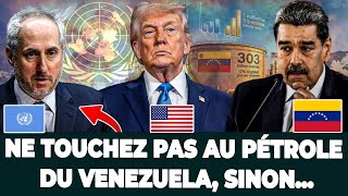 L'AMÉRIQUE NE DOMINE PLUS : LES NATIONS UNIES AVERTISSENT TRUMP CONCERNANT LE PÉTROLE DU VENEZUELA !