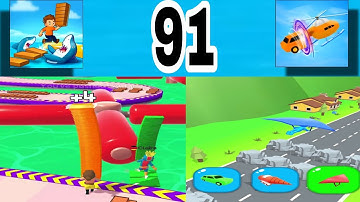 Shortcut Run VS Shape Shifting : GameplayWalkthrough All Levels ( part 91)