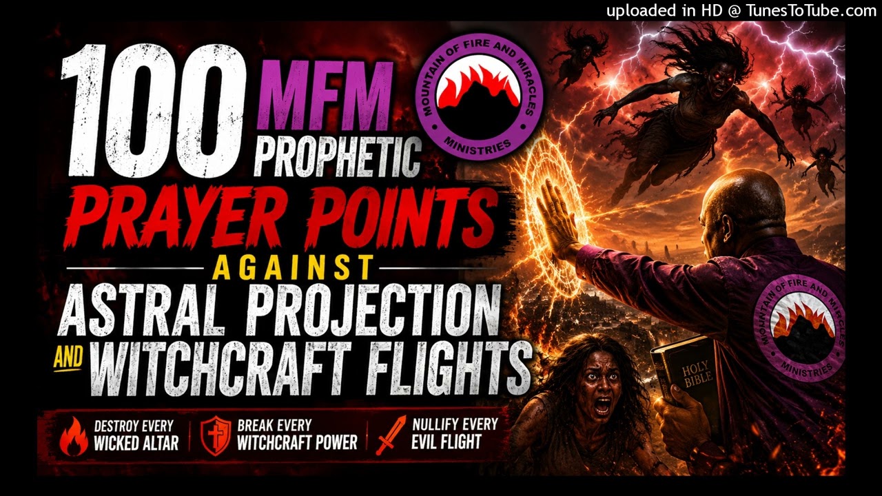 Obejrzyj 100 MFM Prophetic Prayer Points Against Astral Projection and Witchcraft Flights #MFMPrayers w YouTube Obejrzyj 100 MFM Prophetic Prayer Points Against Astral Projection and Witchcraft Flights #MFMPrayers w YouTube
