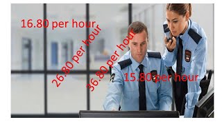 20 countries where security guard get higher salary.