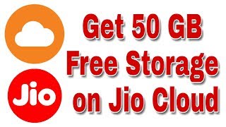 How to get 50 GB free space on Jio Cloud in Hindi indiankida