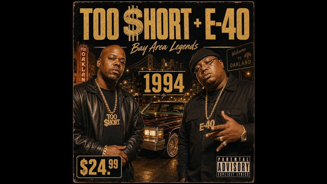 Too Short x E-40 - Classic Bay Area G-Funk & Mob Sound | Real Game