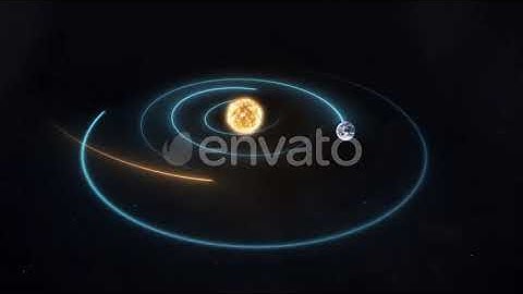 Stylized Holographic Asteroid Impact on Earth | Motion Graphics - Envato elements