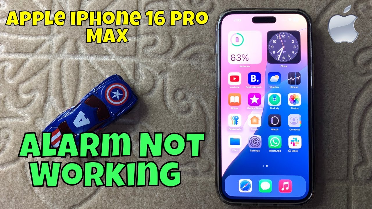 Будильник на iPhone 16 Pro Max не работает {Быстро и просто}