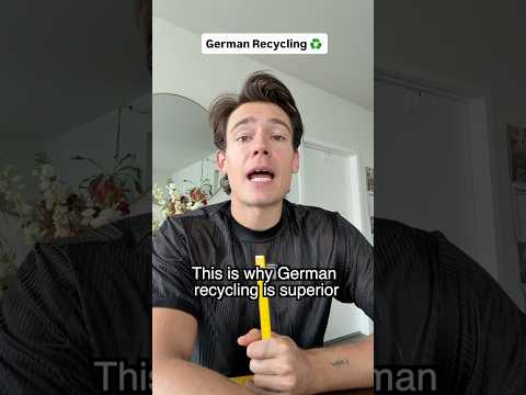German Recycling is Superior