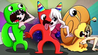 [Animation] GARTEN OF BANBAN Become Girl?! | Garten Of Banban Funny Cartoon! | Gummy Dora