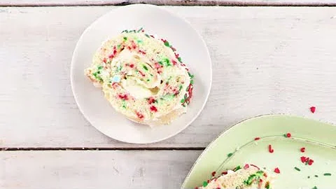 Christmas Confetti Roulade | Southern Living