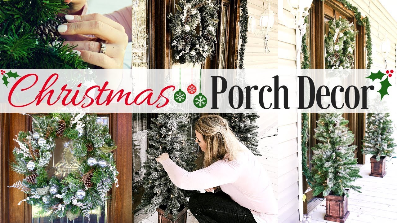 13+ Front Door Christmas Decorations Ideas 2021