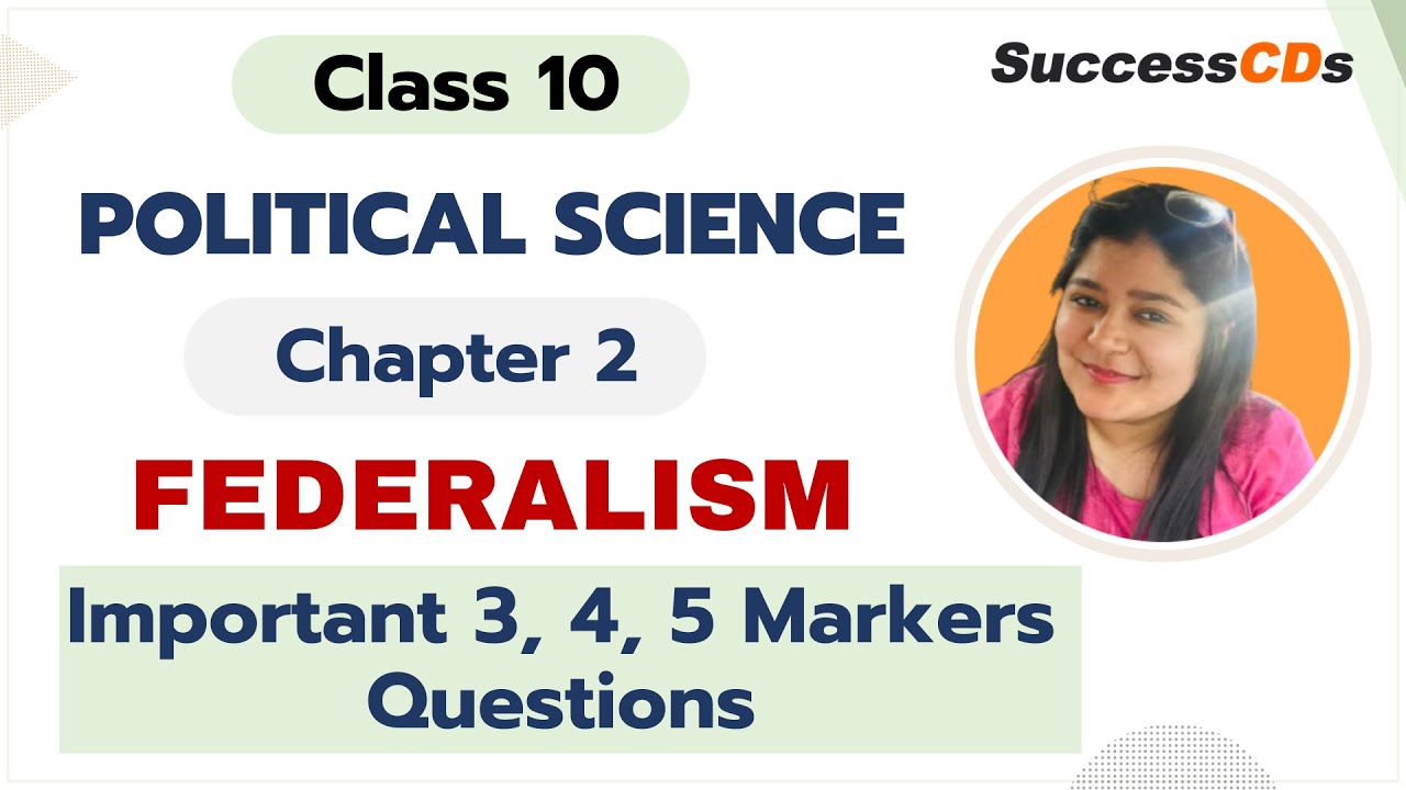 12 Jan Live Session At 5 PM Class 10 Civics Ch 2 Federalism 3 4 And 