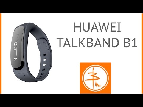Huawei TalkBand B1 - спортивный браслет и гарнитура