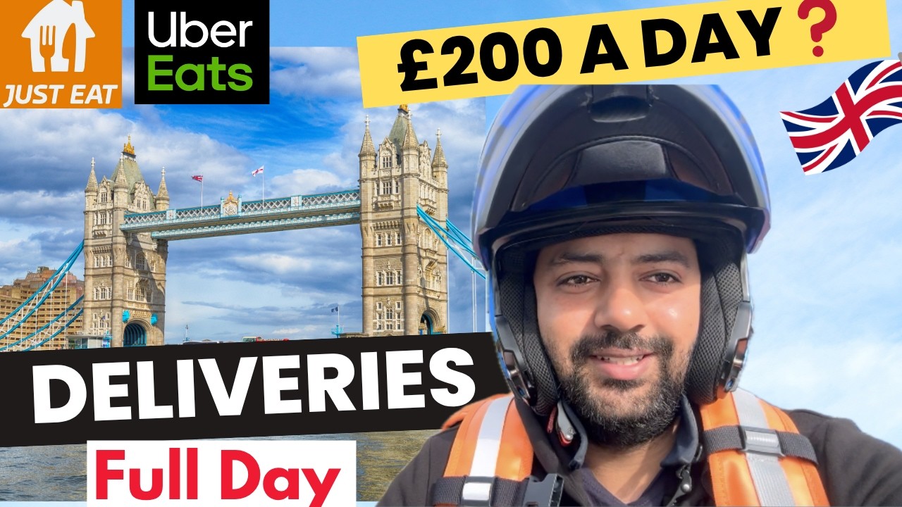 I Made £200 in ONE Day Doing Delivery! 💸 | Earn £6000 in 30 Days Delivery Driver in the UK