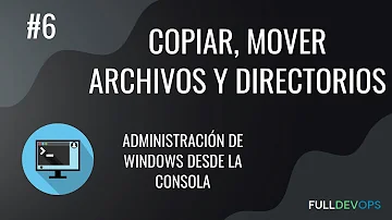 ¿Qué comando se utiliza para copiar archivos?