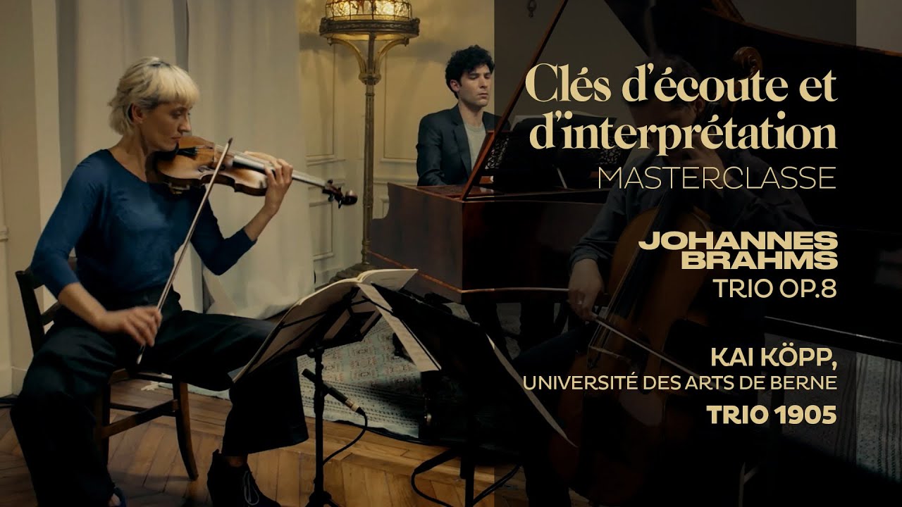 Johannes Brahms, Trio.op.8 - Trio 1905 (J.Bertier, A.Billet,G.Broutin)