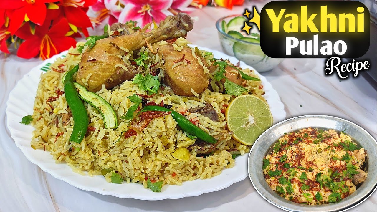 Chicken Yakhni Pulao Recipe | Winter Special Yakhni Pulao | Ruksana Cook