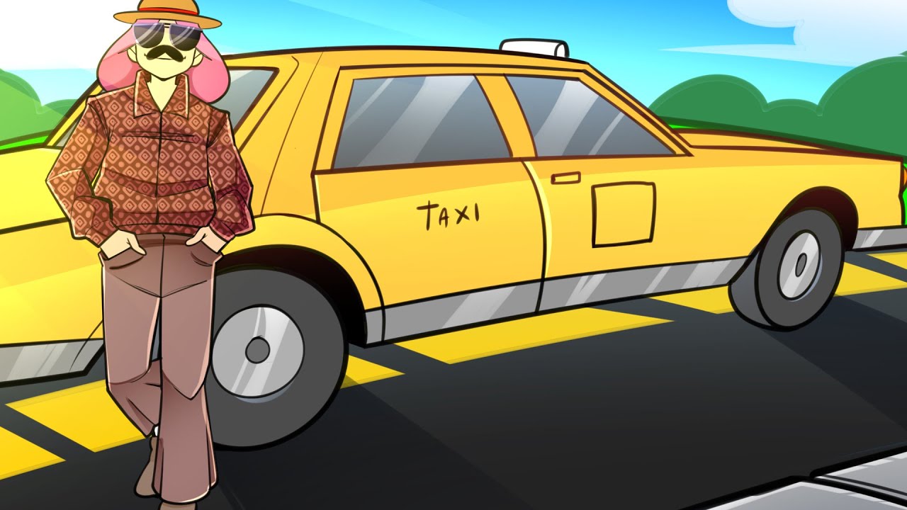 Virei TAXISTA por um dia...- Simulador de Taxi no Roblox