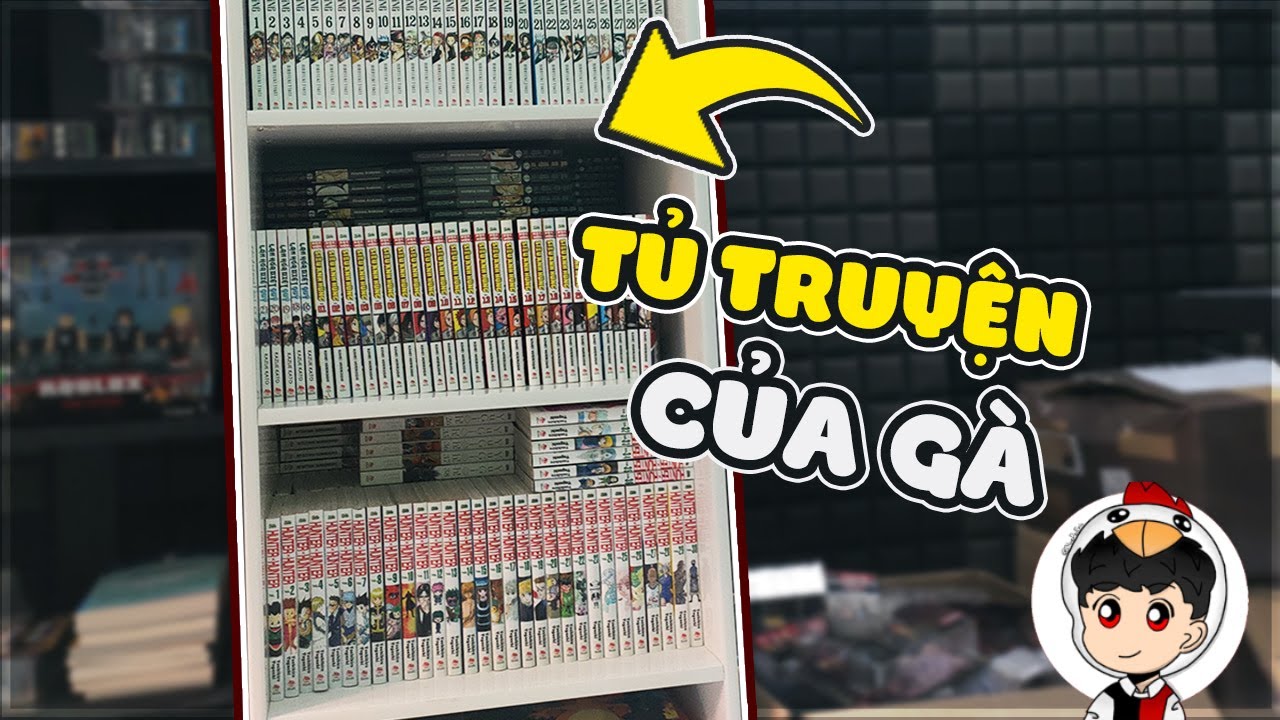 shop bán truyện tranh 2022 Update Soi Tủ Truyện Tranh Của Gà Công Nghiệp Tv - Người Chơi Hệ Sưu Tầm